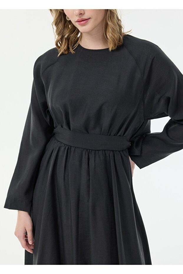 Reglan Kol Kloş Elbise - 6