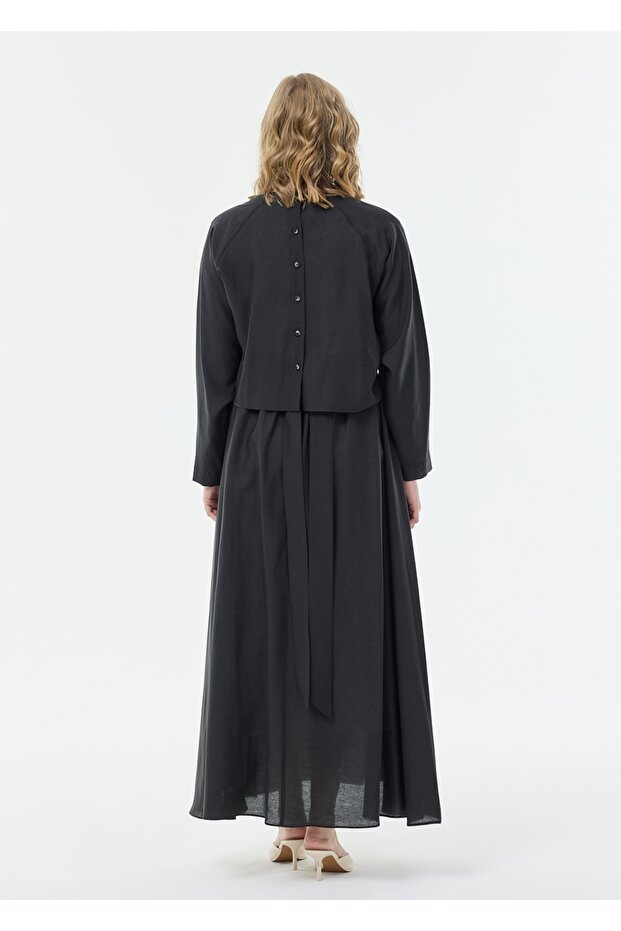 Reglan Kol Kloş Elbise - 2