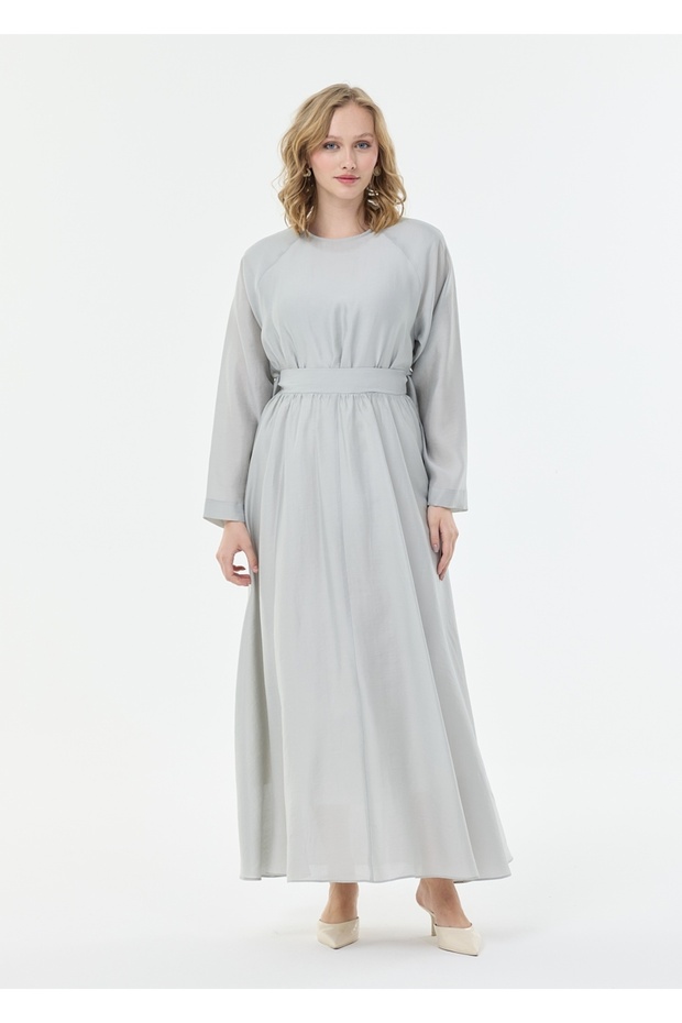 Reglan Kol Kloş Elbise - 1