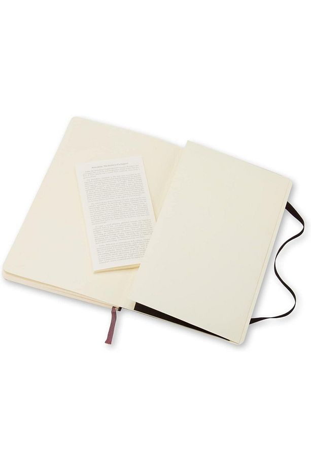 Çizgili Siyah Defter Cep Boy Soft Kapak - 5