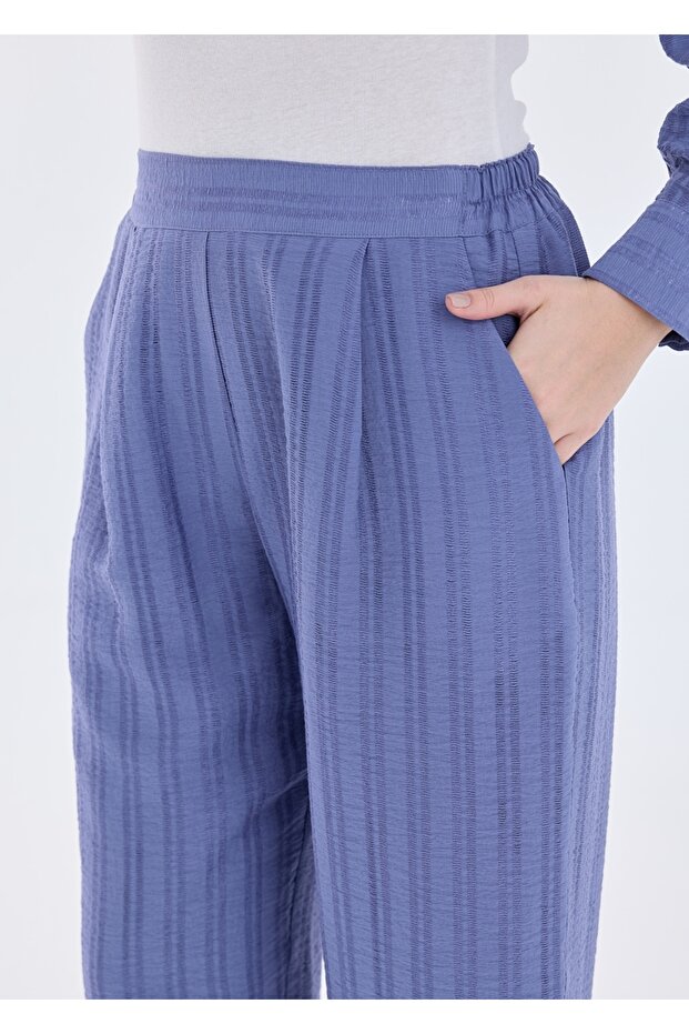 Düğmeli Pantolonlu Takım - 8