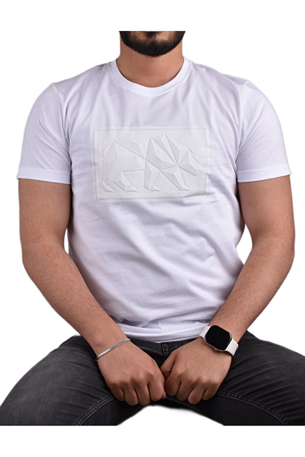 ADV-5004 تي شيرت بياقة دائرية
