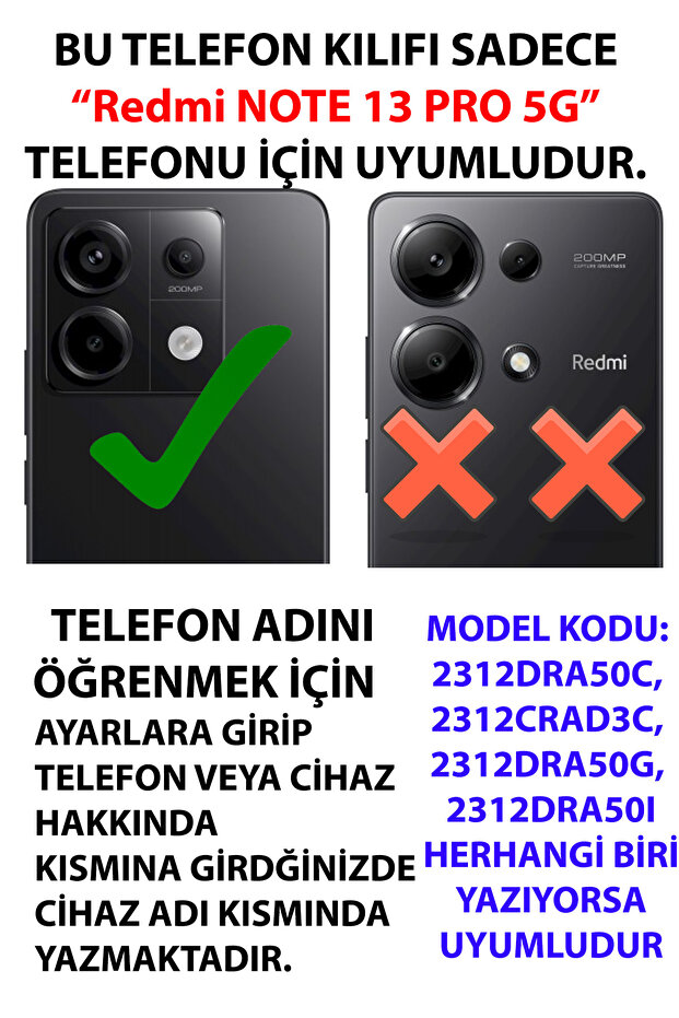 Redmi Note 13 PRO 5G Şeffaf Silikon Kılıf - 2