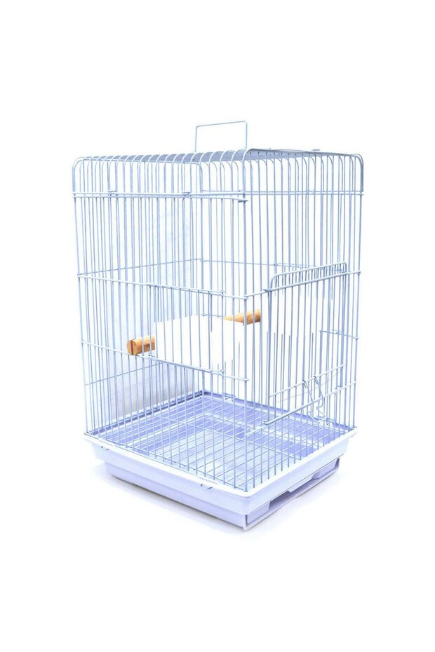 large metal bird cage