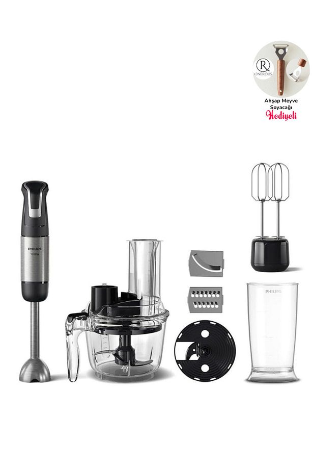 1200Waat El Blender Seti & Mutfak Robotu Smotie- Doğrayıcı, Blender ,Çırpma ve Karıştırma - 1