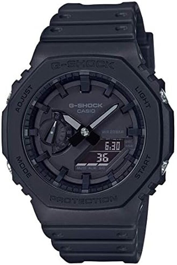Men's G-Shock Quartz Watch with Analog-Digital Display - 1