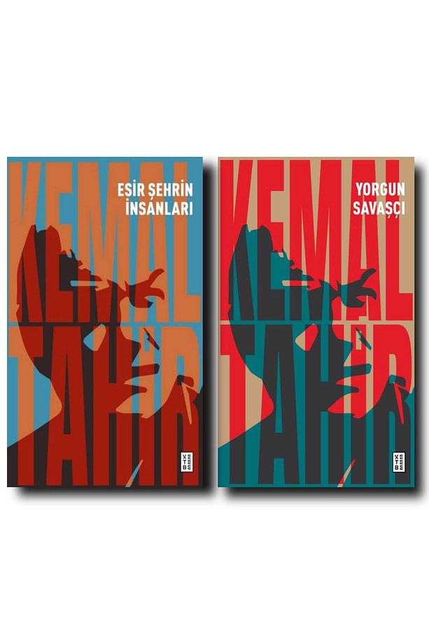 KEMAL TAHİR 2 KİTAP SETİ/ ESİR ŞEHRİN İNSANLARI/ YORGUN SAVAŞÇI - 1