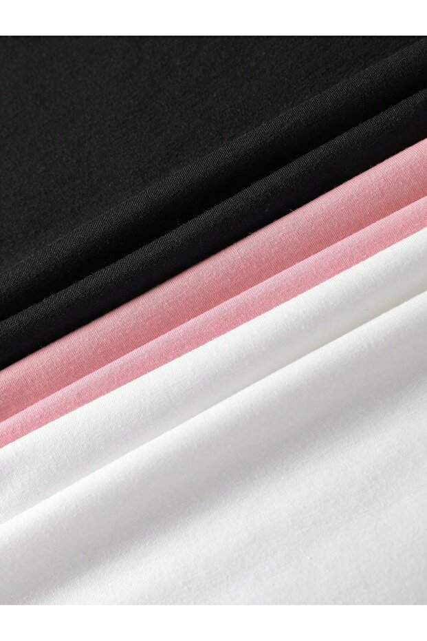 Μπλουζάκι Unisex Basic Oversize 3 Πακ - 4