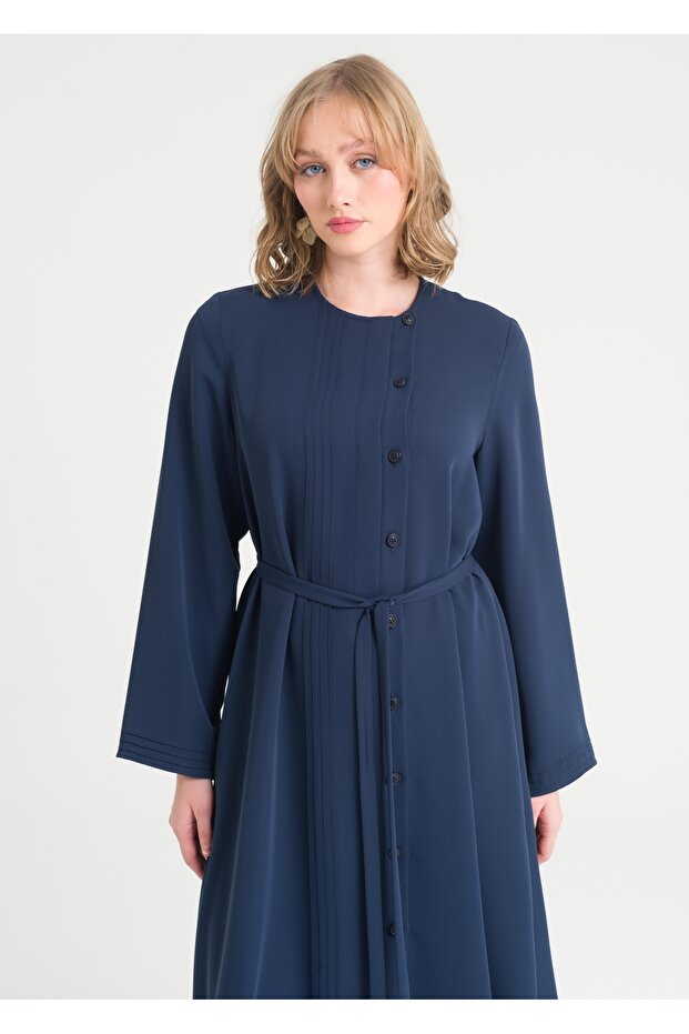 Kruvaze Kapama Pardesü - 5