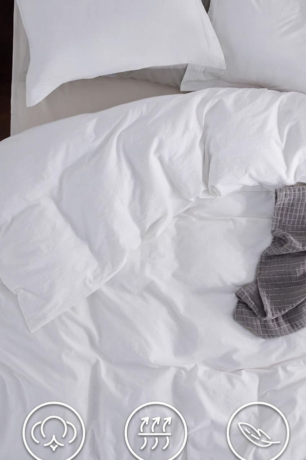 Sheri Otel Çift Kişilik 1 Adet Nevresim (YORGAN KILIFI)200 cm x 220 cm, Malzeme:83 tel %100 Pamuk. - 3