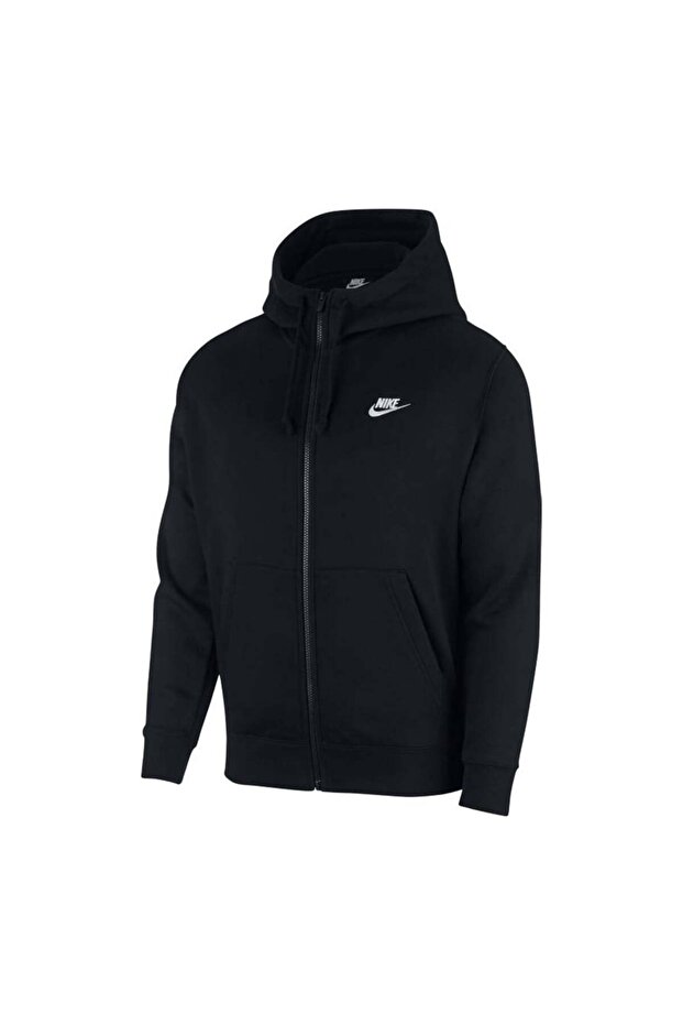 M Nsw Club kapucnis Fz Bb férfi fekete pulóver - Bv2645-010 - 1