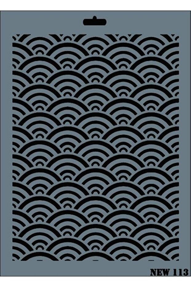 Rich New Series N-113 Stencil 35X25 cm - 9996670592918