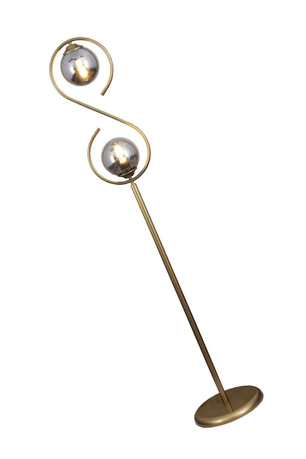 Sonsuz 2 Li Eskitme Lambader Füme Camlı Modern , Oturma Odası ,Yatak Odası , Salon Lambader - 2