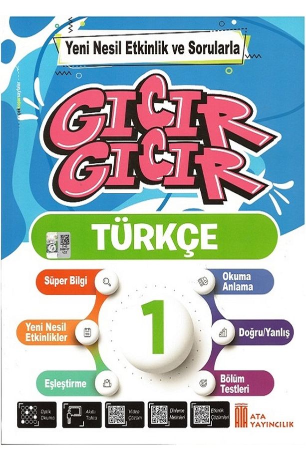 Ata 1.Sınıf 2.Dönem Seti Gıcır Gıcır Yeni Nesil Etkinlik ve Sorularla Türkçe- Problemler - 2