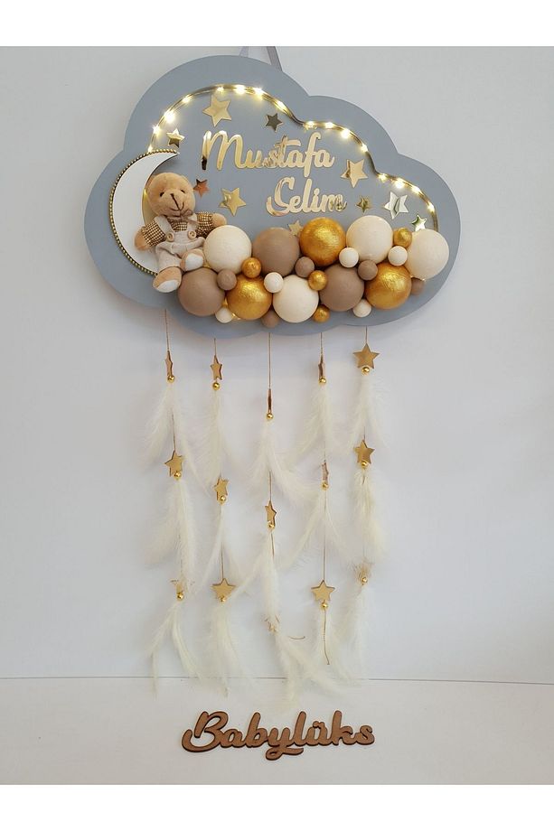 Bubble LEDLİ bulut kapı süsü - 1