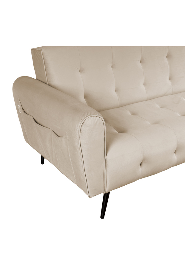moon | 2 In 1 Sofabed Velvet Upholstered - 4