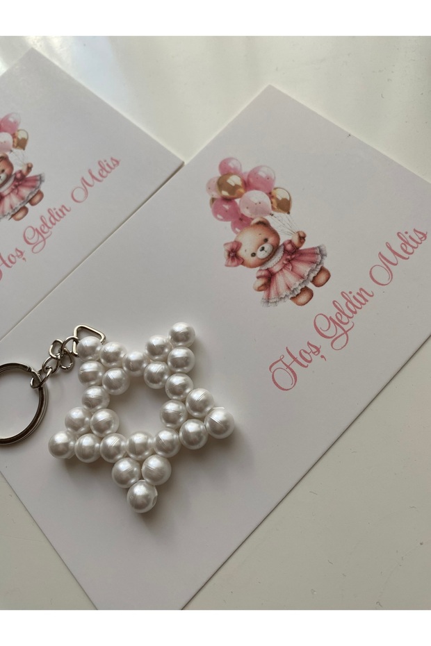 50 سلسلة مفاتيح على شكل نجمة هدية - 1