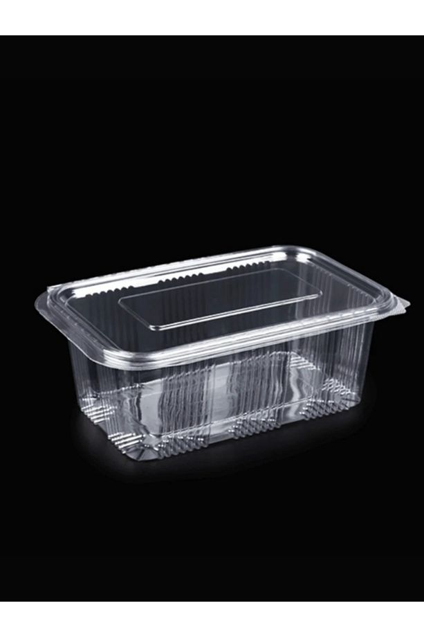 50 Adet Sızdırmaz Plastik Kullan At Tek Kullanımlık Saklama Kabı 1000 Cc - 1