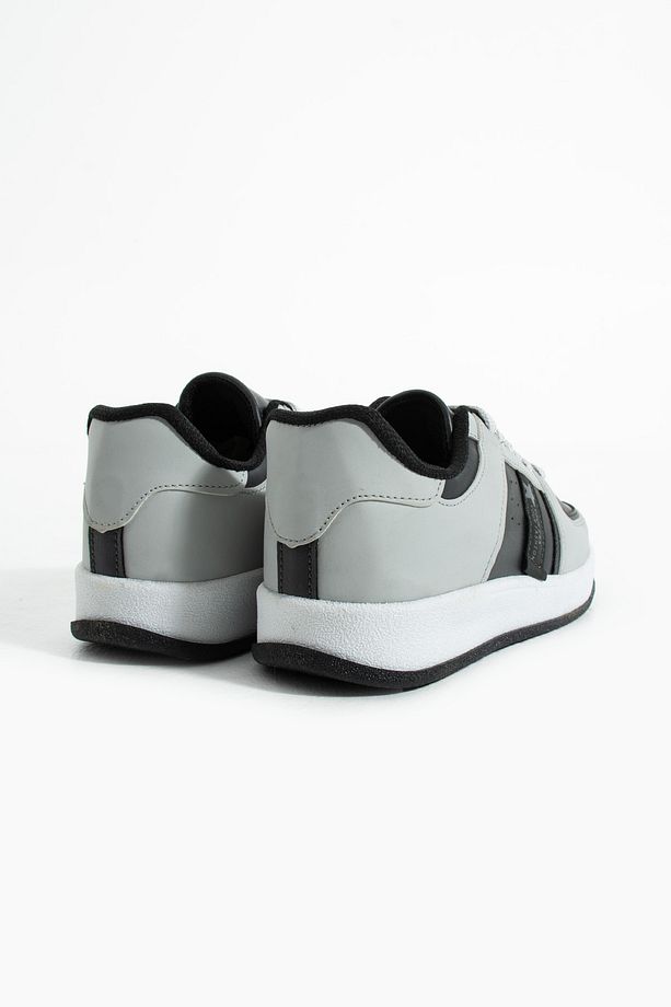 Gri Spor Ayakkabı Sneaker - 8
