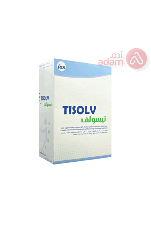 تيسولف لتحسين الصحة التناسلية للرجال - 30 قرص فوار- TISOLV 30 EFF TAB