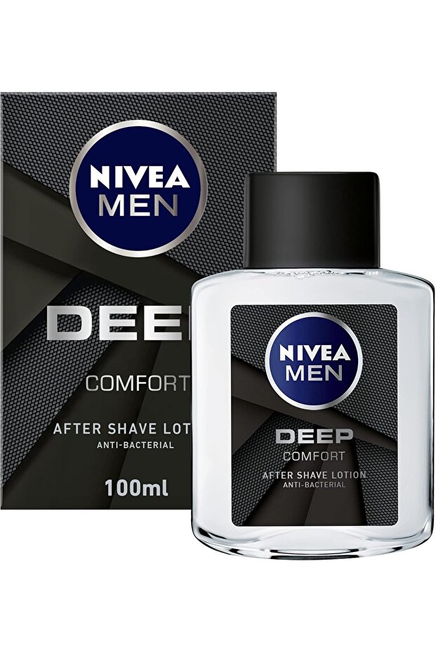 After Shave Lotion Deep Men Comfort 100ml(499882) -- نيفيا لوشن بعد الحلاقه ديب كمفورت 100مل