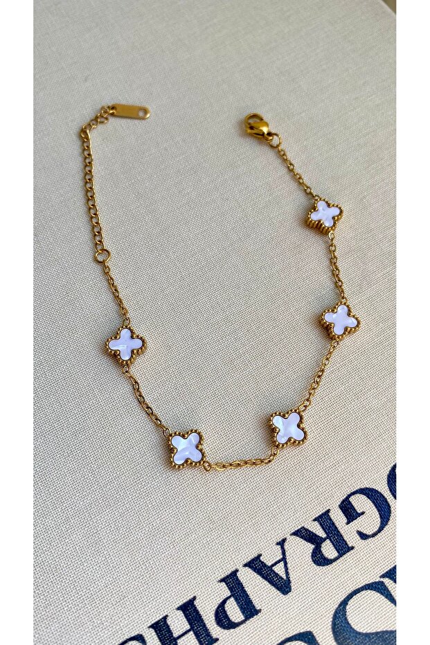 Five Mini Clover Bracelet - 3