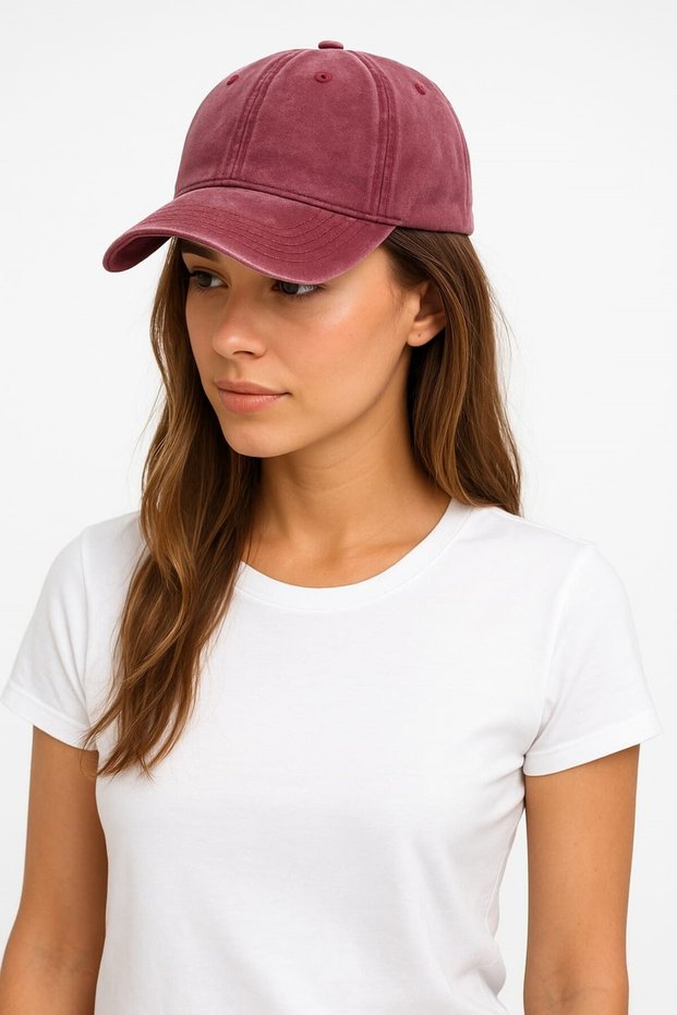 Unisex Vintage Sports Hat Adjustable Back