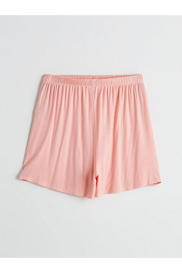 LCW DREAM U Yaka Kadın Şortlu Pijama Takımı (S5) - 8