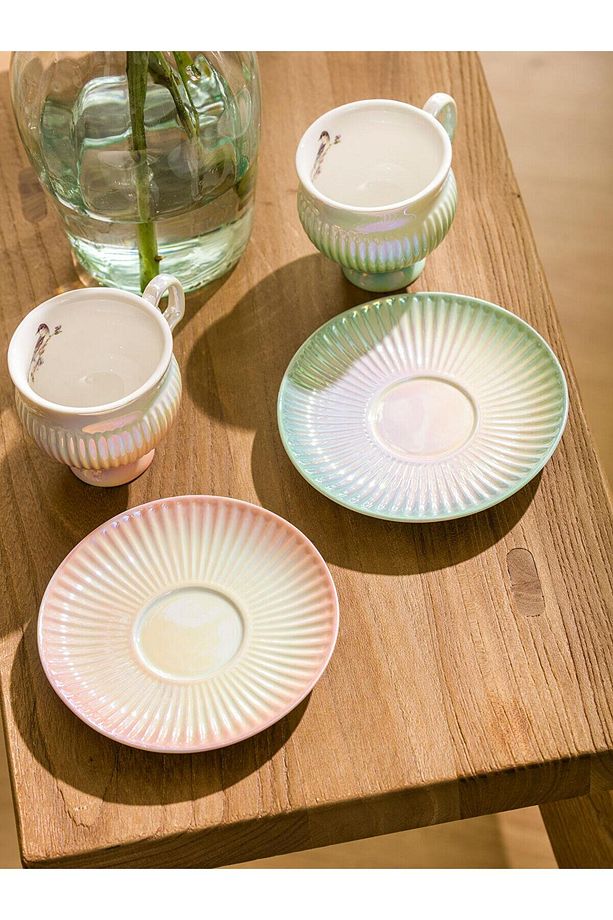 LCW HOME 2 Kişilik Porselen Kahve Fincan Takımı 90 ml (S5) - 4