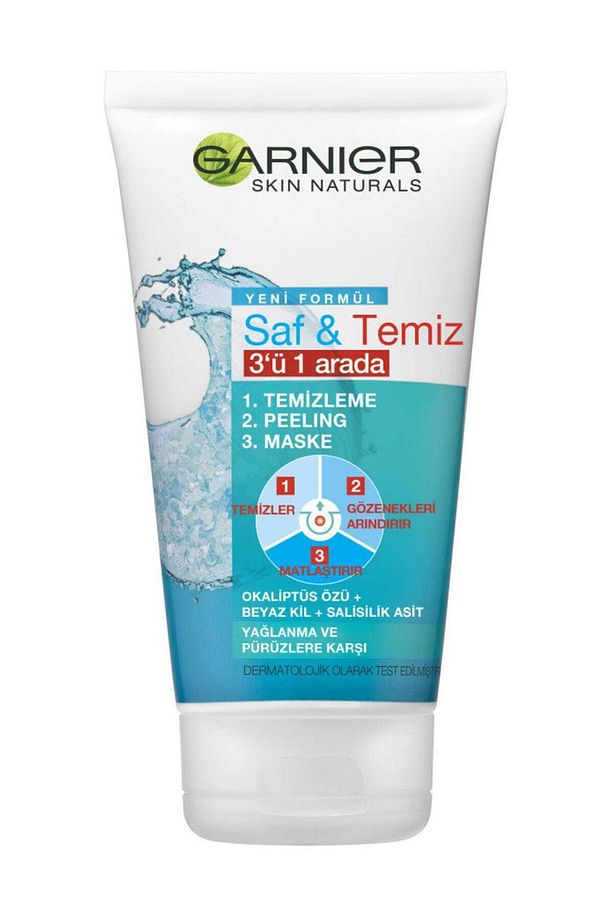 Saf&Temiz 3'Ü 1 Arada ( Temizleme + Peeling + Maske ) 150 ml - 2