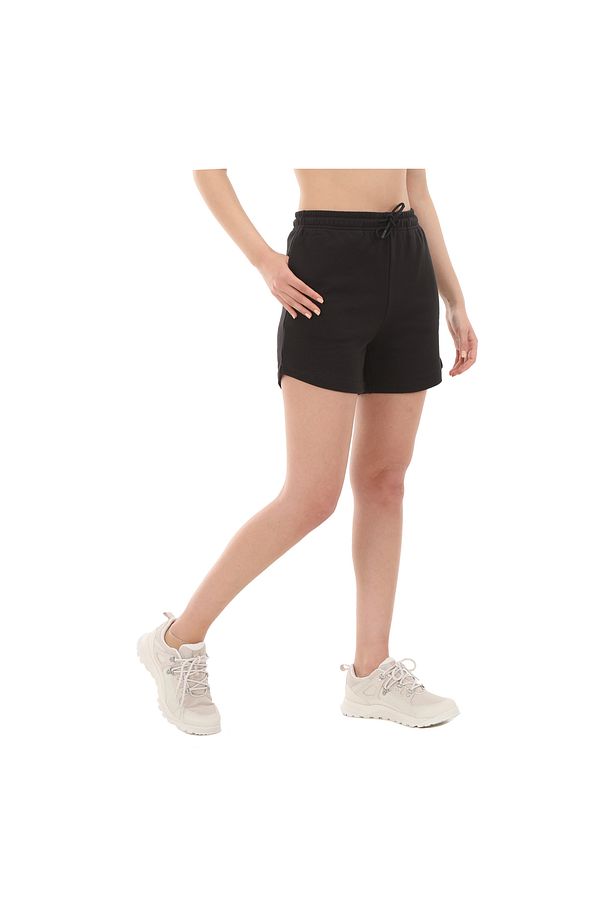 B0a5nz60011-r Loop Back Sweatshorts Kadın Şort Ve Kapri Siyah - 4