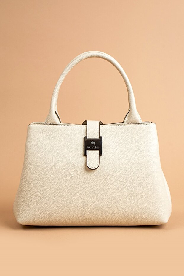 Handmade Italian Style 100% Real Genuine Leather Women's Long Strap Handbag - Vostro20213