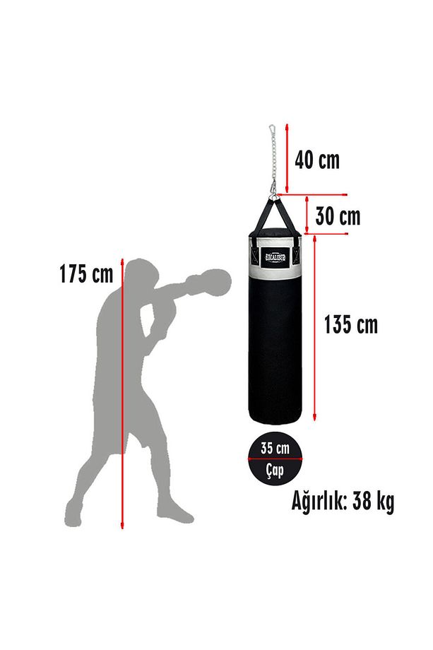 Sunstar Boks Kum Torbası 135 cm x 35 cm - 2