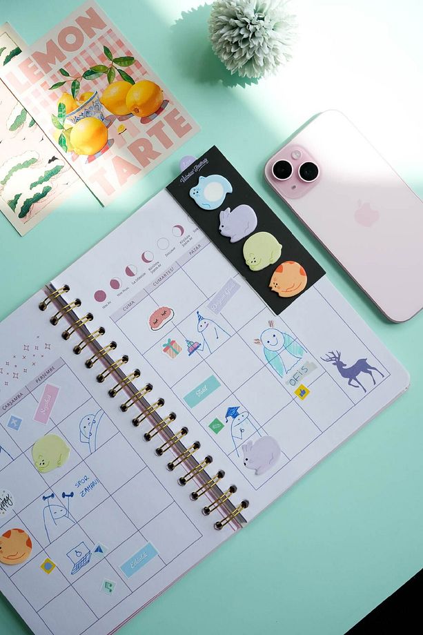 Mini Post-it 4 renk x 20 yaprak - 4