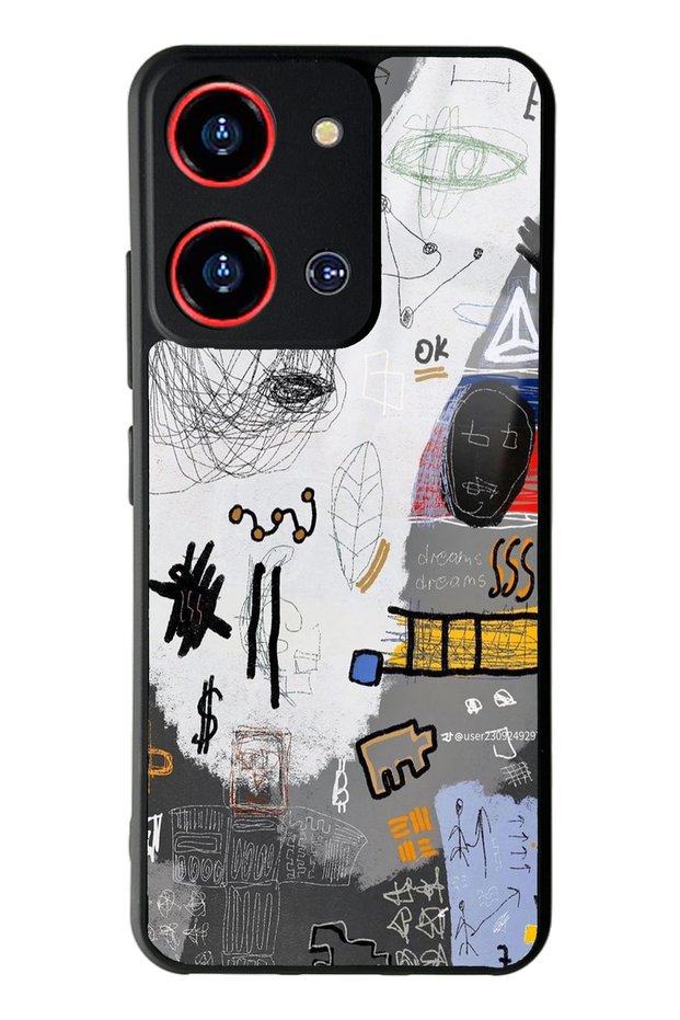 Reeder S19 Max Pro S Zoom Glossy Phone Case with Mathematics Board Design