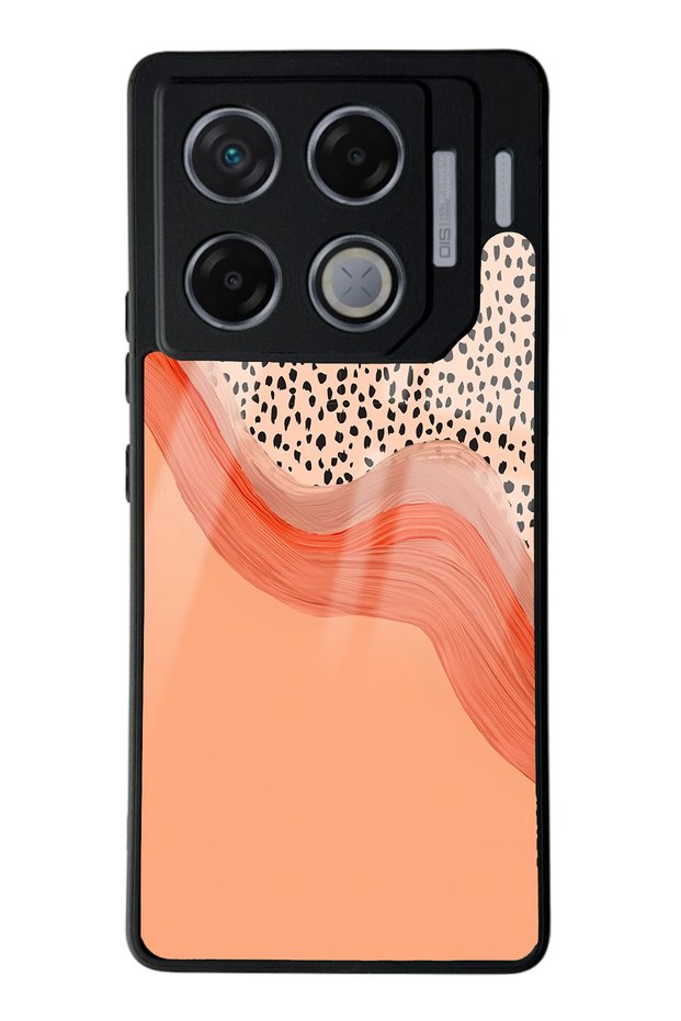 Infinix Gt 20 Pro Glossy Phone Case with Nude Spotted Design