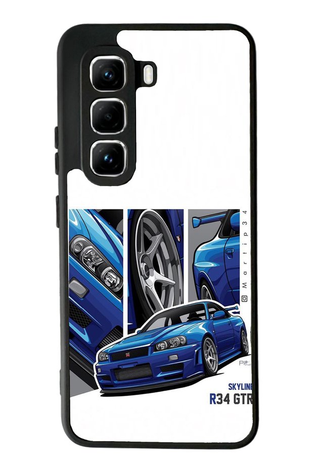 Teleplus Infinix Hot 50 Pro Gtr Design Glossy Phone Case