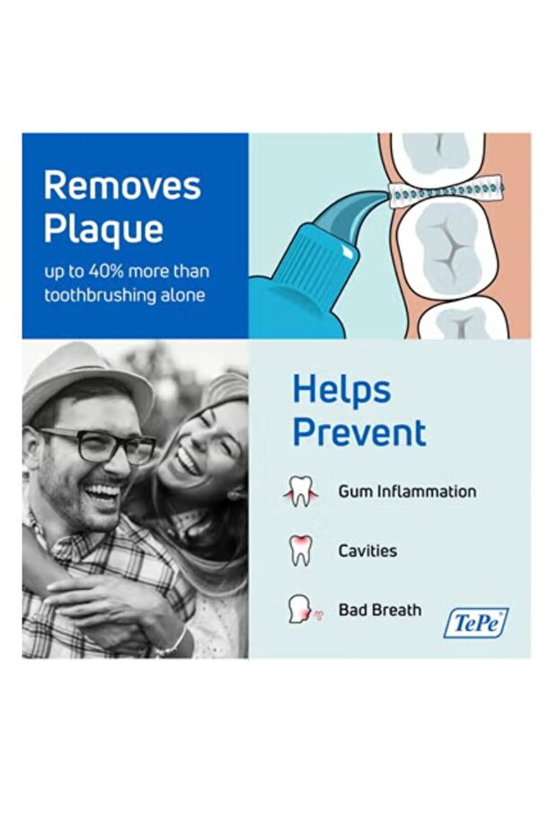 Blue interdental brushes - 3