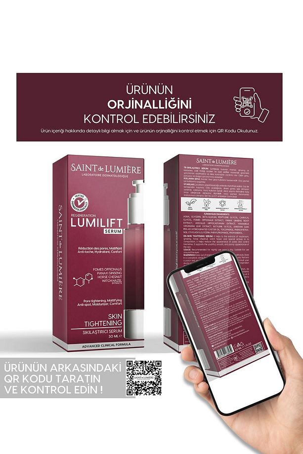 LUMILIFT Gözenek, Siyah Nokta ve Yaşlanma Karşıtı, Dolgunlaştırıcı Serum 30 ml - 4