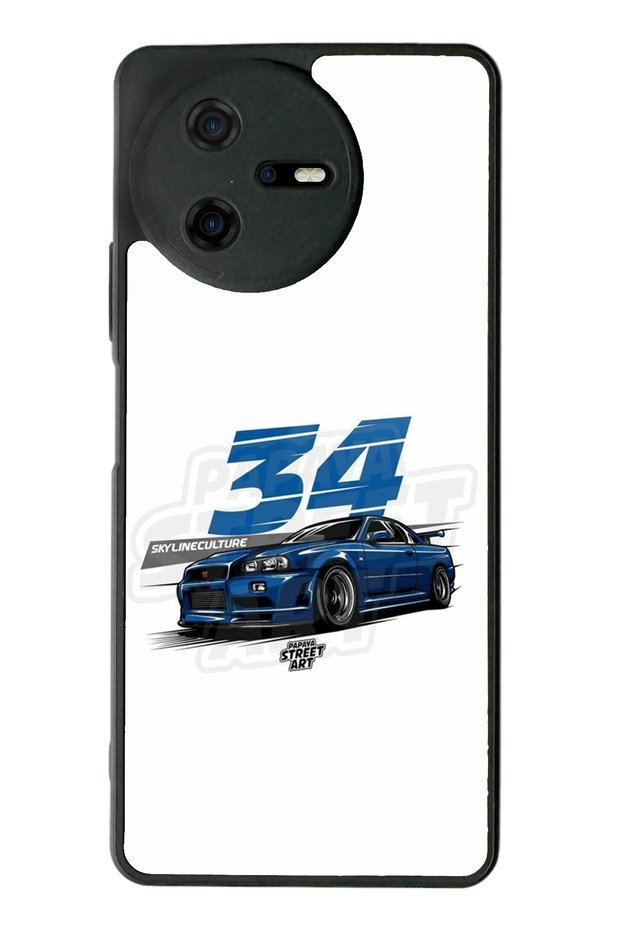 حافظة هاتف لامعة بتصميم Skyline A40 من Casper Via