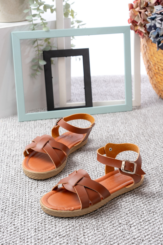 Summer Comfortable Sole Velcro Chain Daily Sandals