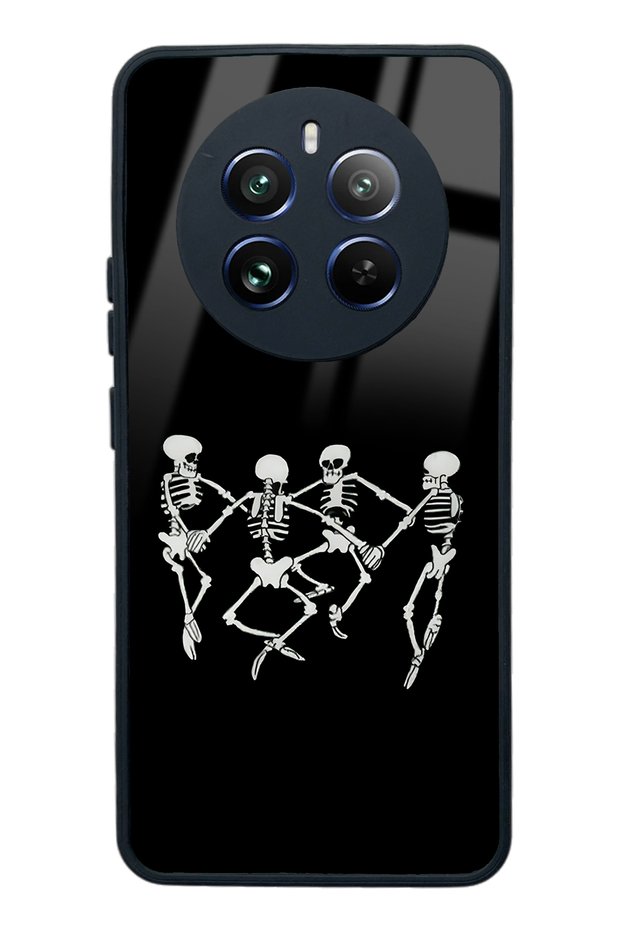 Oppo Realme 12 Pro Plus Dancer Skeleton Design Glossy Phone Case