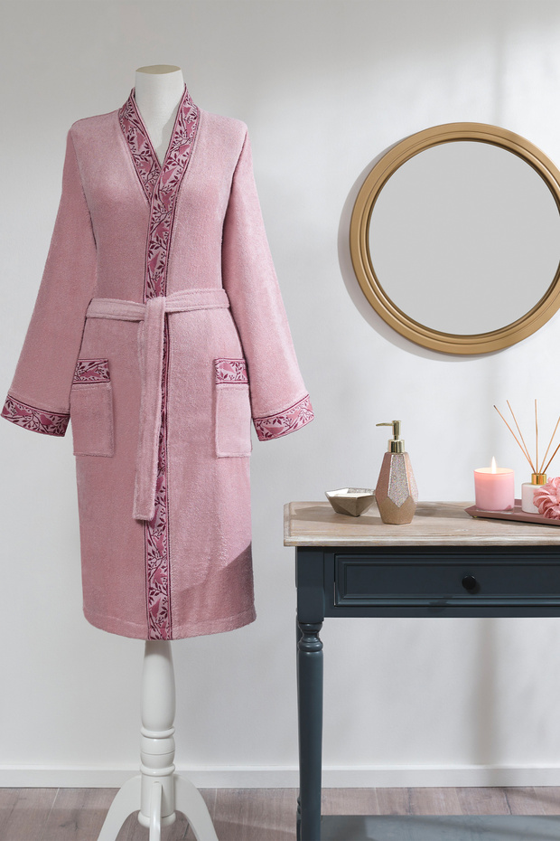 Birdy Kimono Bambu Bornoz - 1