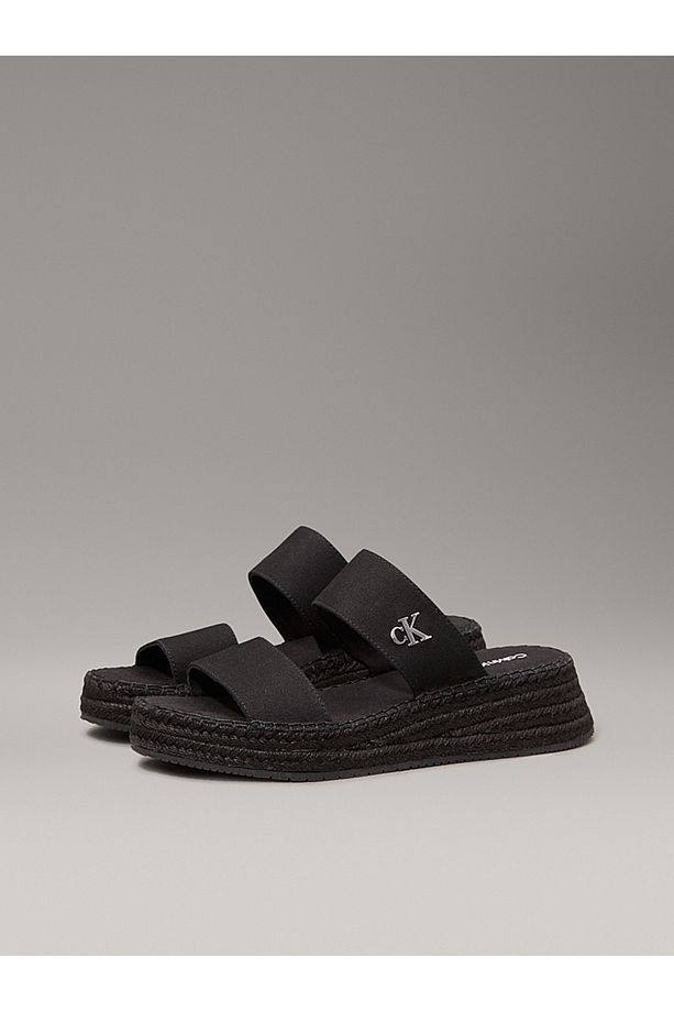 Canvas Platform Espadrilles - 2