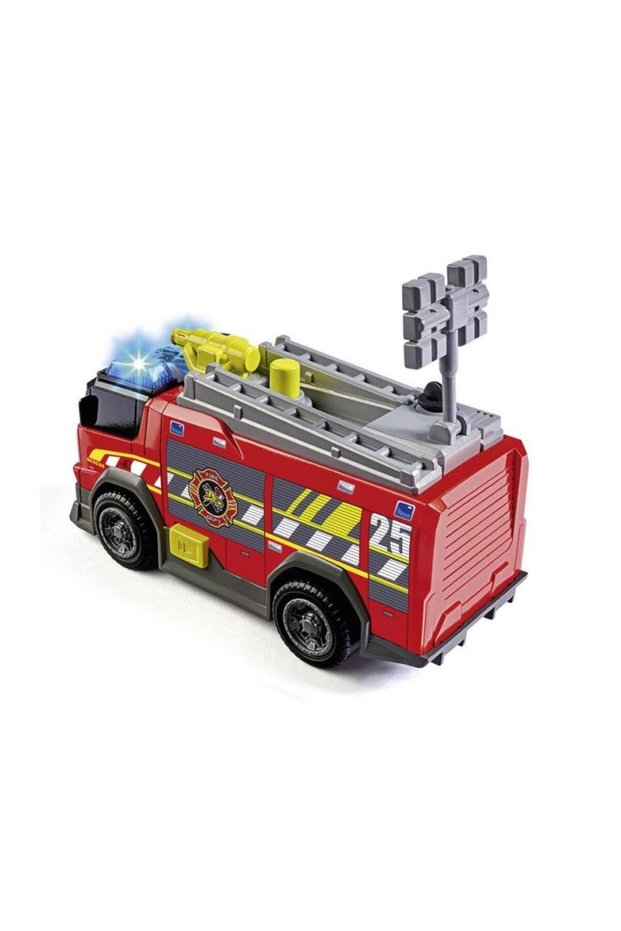 203302028 Dickie, Fire Truck with Sound and Light 15 cm