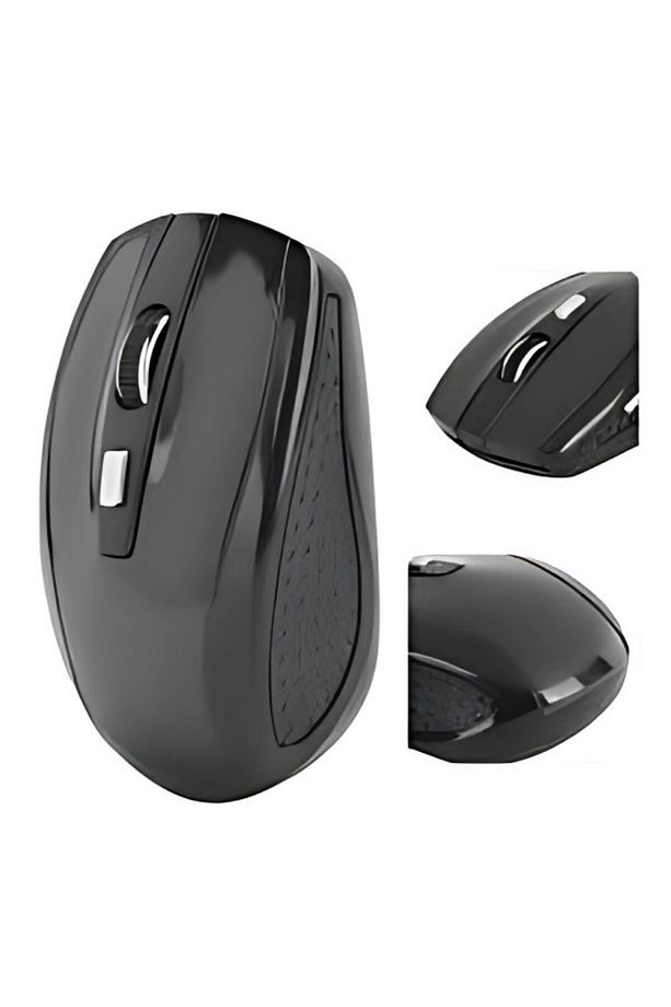 Kablosuz Sessiz Mouse – DPI Tuşlu, Yan Tuşlu, Ergonomik, iOS/Android Uyumlu, USB Dongle - 4