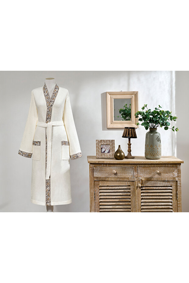 Birdy Kimono Bambu Bornoz - 3