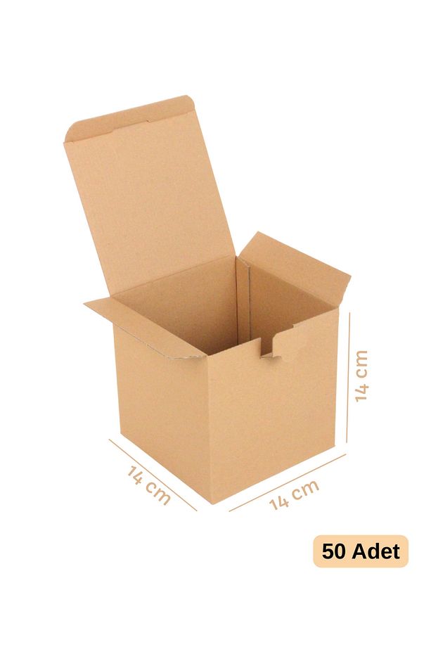 14x14x14 cm E-Ticaret Kutusu [50 ADET] - 1
