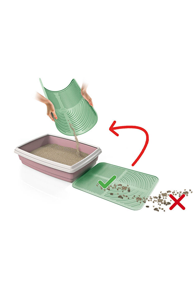 حصيرة صندوق فضلات - 1