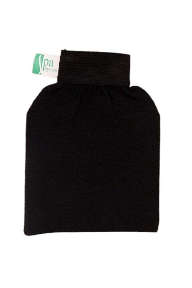 Moroccan Bath Loofah from Spa System - Black - 2